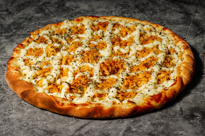 BBQ chicken pizza deweys pizza